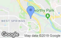 Map of Canyon Meadows, AB