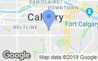 Map of Canyon Meadows, AB