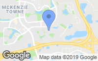 Map of Canyon Meadows, AB