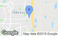 Map of Canyon Meadows, AB
