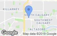 Map of Canyon Meadows, AB