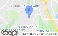 Map of Canyon Meadows, AB