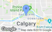Map of Canyon Meadows, AB