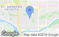 Map of Canyon Meadows, AB