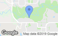 Map of Canyon Meadows, AB