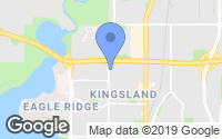 Map of Canyon Meadows, AB