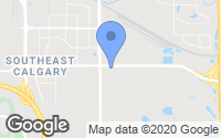 Map of Canyon Meadows, AB