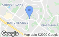 Map of Canyon Meadows, AB