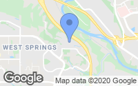 Map of Canyon Meadows, AB