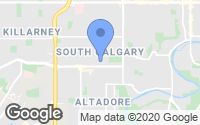 Map of Canyon Meadows, AB
