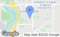 Map of Canyon Meadows, AB