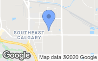 Map of Canyon Meadows, AB