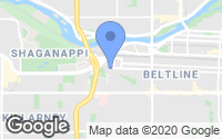 Map of Canyon Meadows, AB