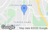 Map of Canyon Meadows, AB