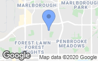 Map of Canyon Meadows, AB