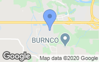 Map of Canyon Meadows, AB