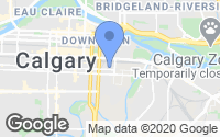 Map of Canyon Meadows, AB