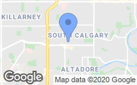 Map of Canyon Meadows, AB